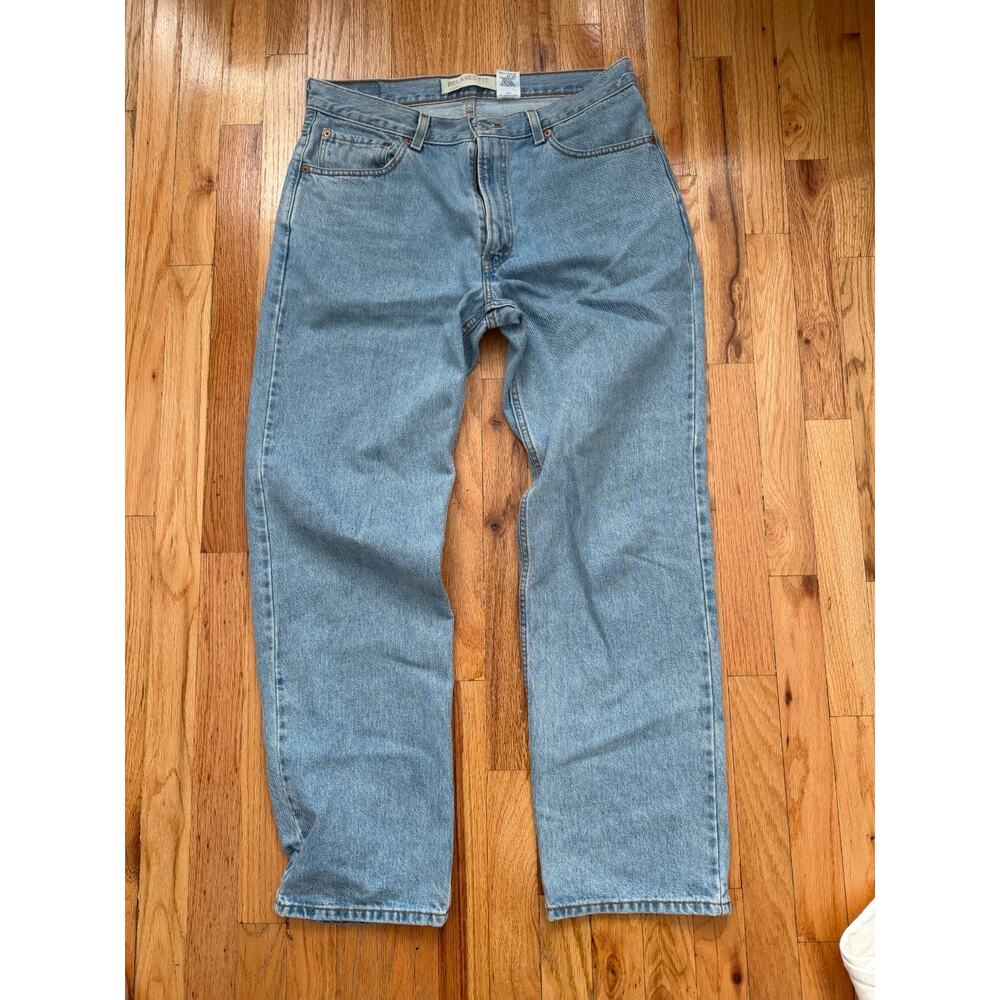 Vintage Levi's 550 Jeans Mens 34x32 Blue Light Denim Loose